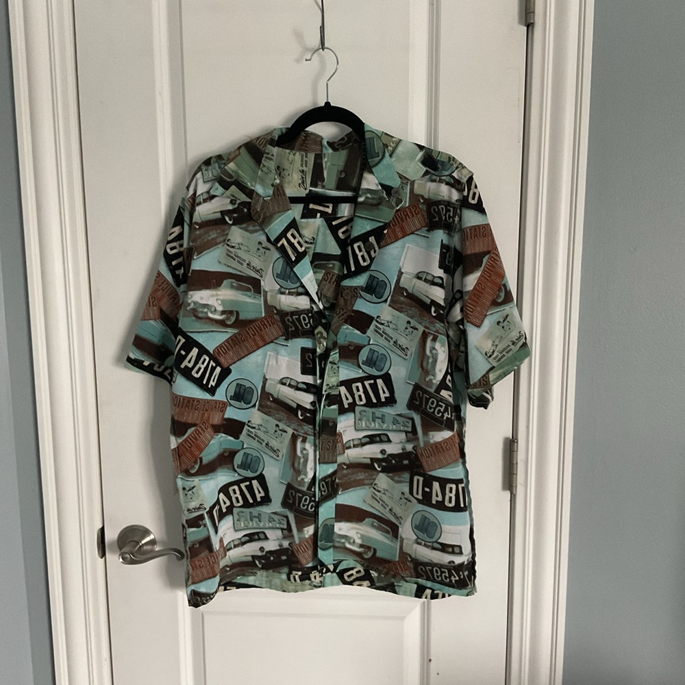 VINTAGE Roadtrip Bowling Shirt